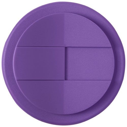 PF210697-10Brite-Americano® 350 ml Isolierbecher mit auslaufsicherem Schraubverschluss_ weiss_lila