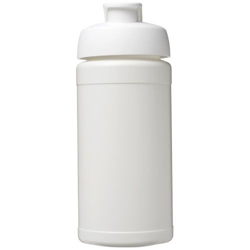 PF210068-2Baseline® Plus 500 ml Sportflasche mit Klappdeckel_ weiss