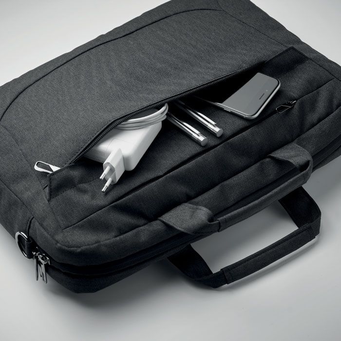 MO2048-03Rocky Laptop-Rucksack 600D RPET_ schwarz