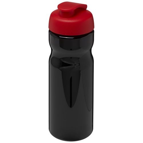 PF210045-15H2O Active® Base 650 ml Sportflasche mit Klappdeckel_ schwarz_rot