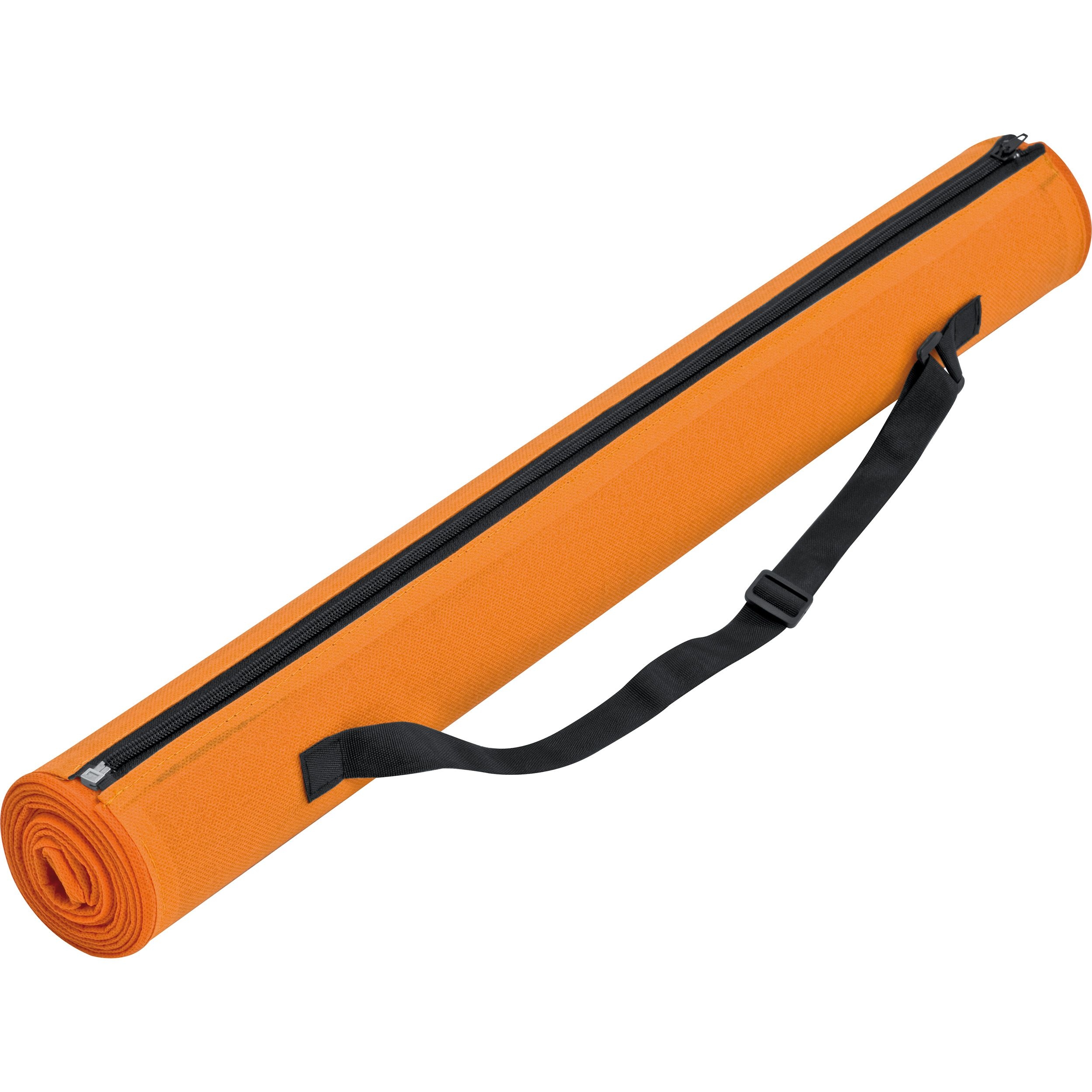 MA58613-10Strandmatte aus wasserabweisendem Kunststoff KAROLINA_ orange