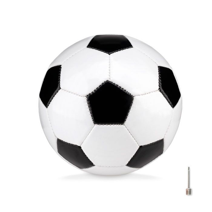 MO9788-33Mini Soccer Kleiner PVC Fussball 15cm_ weiss_schwarz
