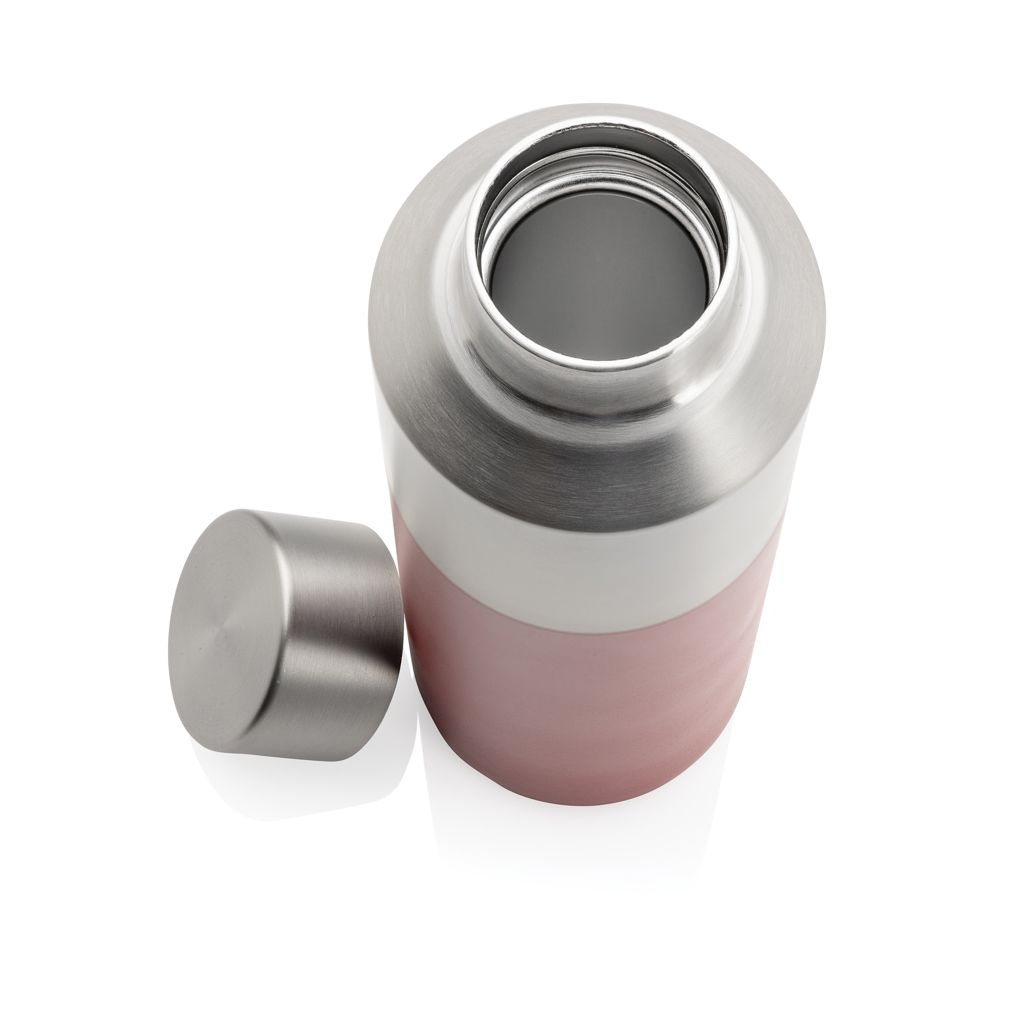 XDP437.07-24Fluid Flasche aus RCS-zertifiziert recyceltem Stahl_ 600ml_ rot