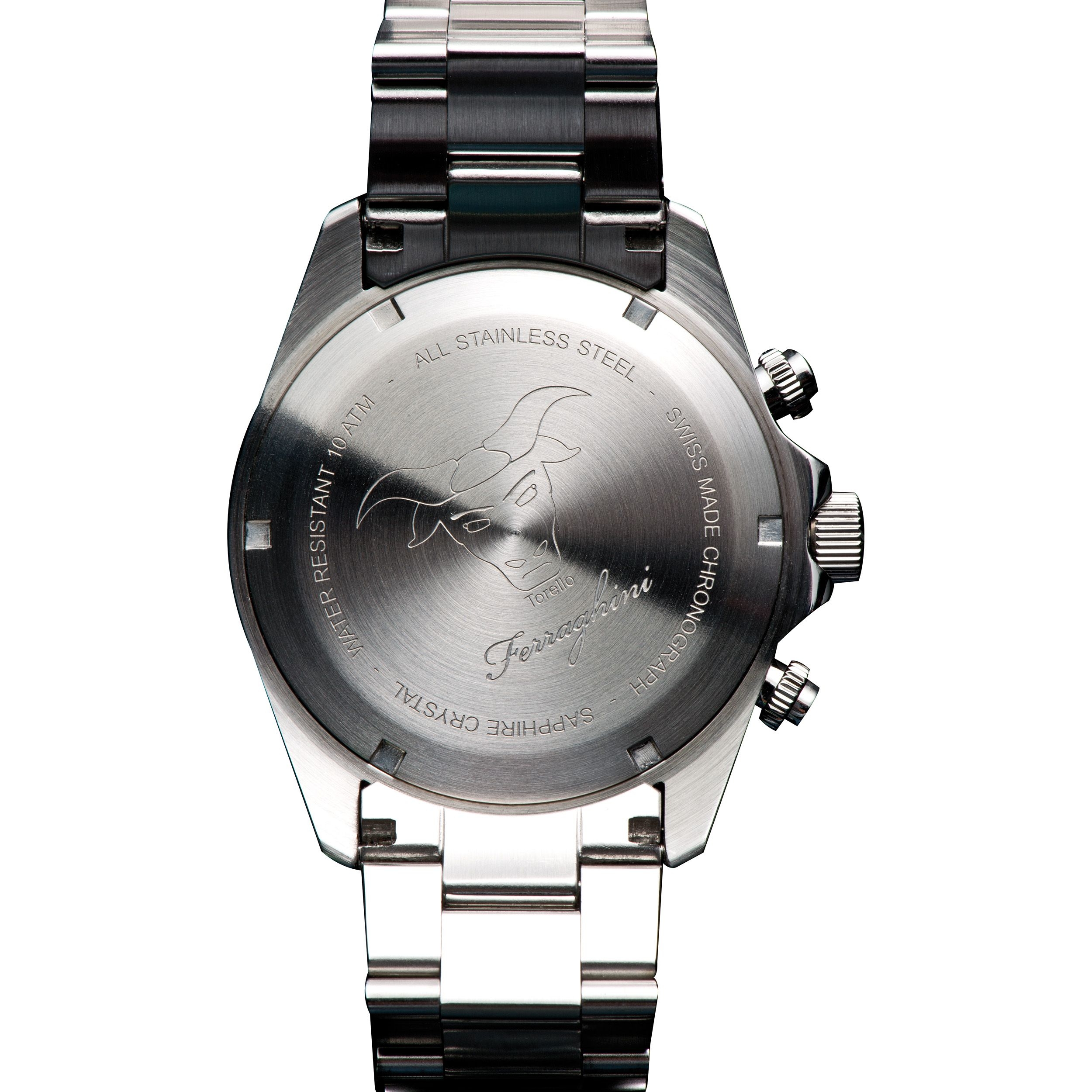 MAF216-07Ferraghini Armbanduhr Torello BEATRICE_ silbergrau