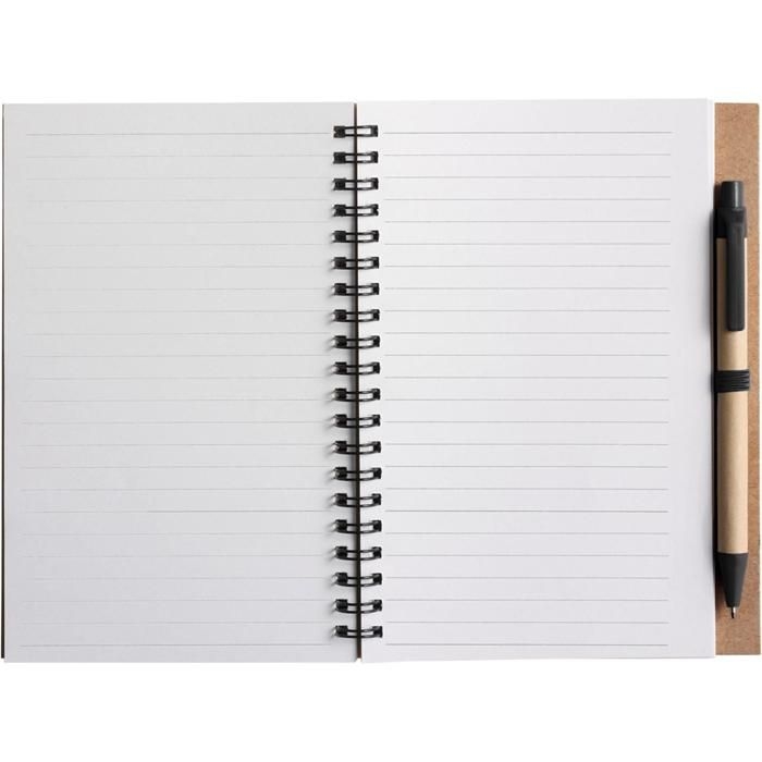 GI2715-06Notizbuch aus recyceltem Papier Stella_ gelb