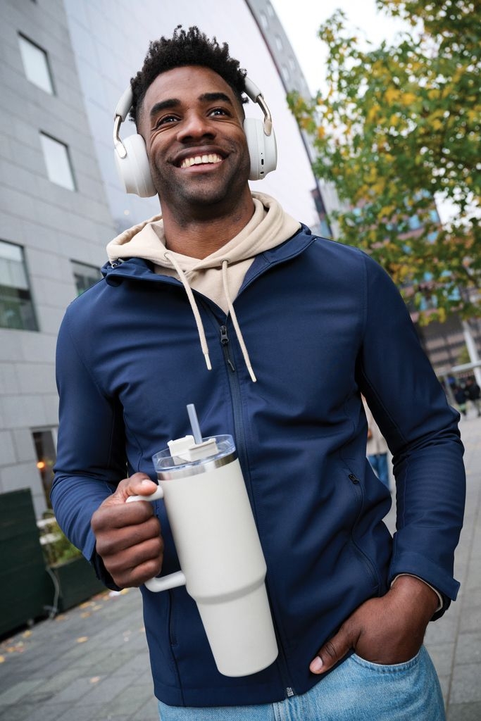 XDP437.33-03Peakflow Becher aus RCS recyceltem Stainless Steel 1200ml_ weiss