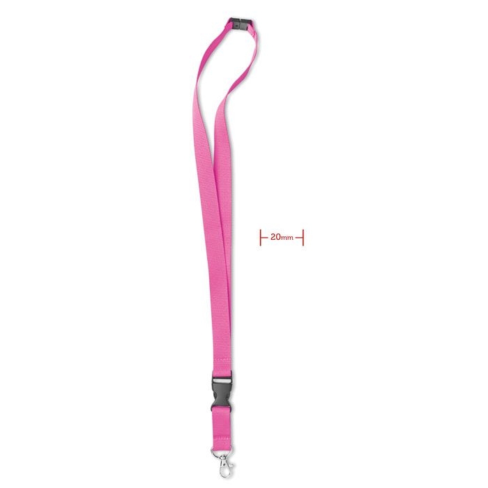 MO8595-38Lany Lanyard mit Karabiner 20mm_ fuchsie