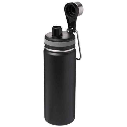 PF100644-1Gessi 590 ml Kupfer-Vakuum Isolierflasche_ schwarz