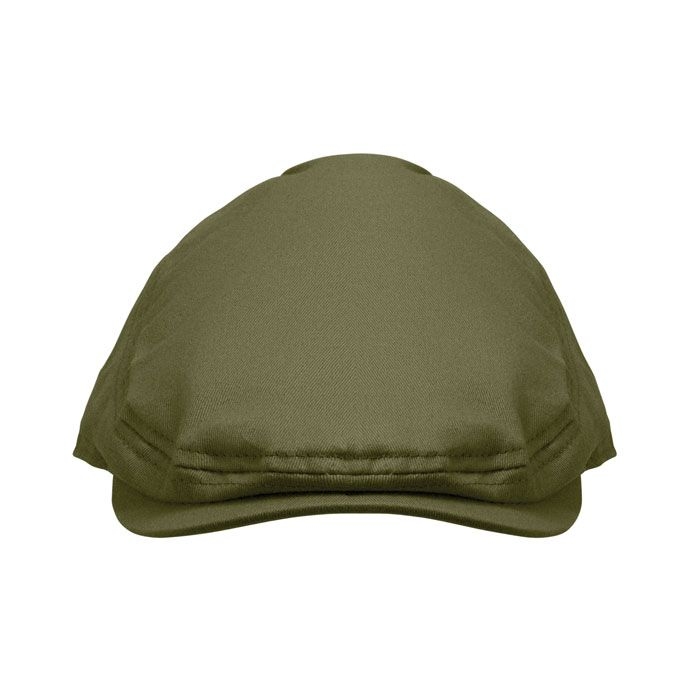 MO2850-49Flat Peak Newsboy-Kappe 235 g_m²_ armeegruen