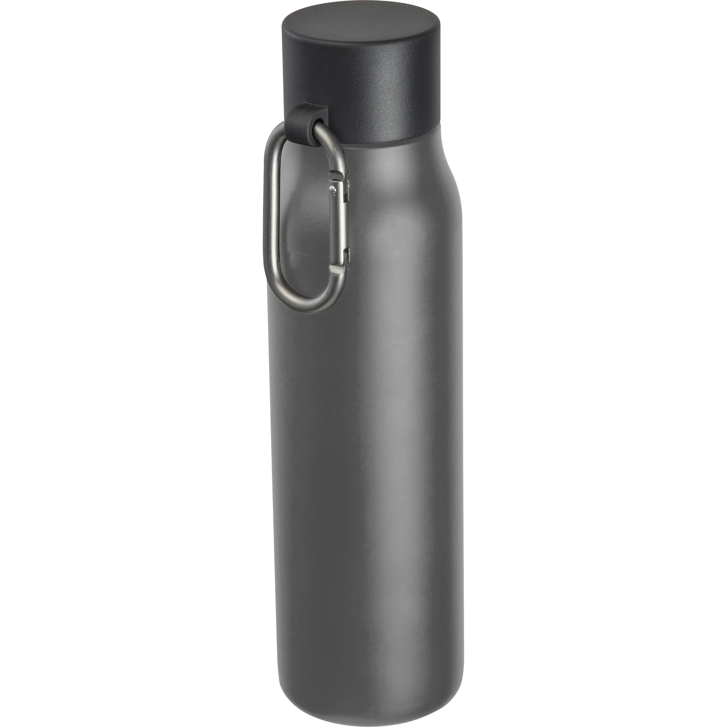 MA85236-77Vakuum Trinkflasche mit Karabiner_ 600ml ANNIE_ anthrazit