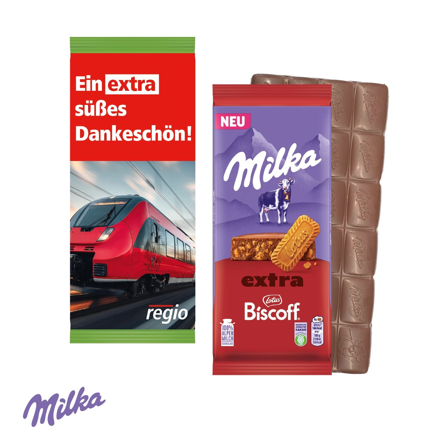 CD91662-02Milka Schokoladentafel Extra_ 190 g_ Alpenmilch
