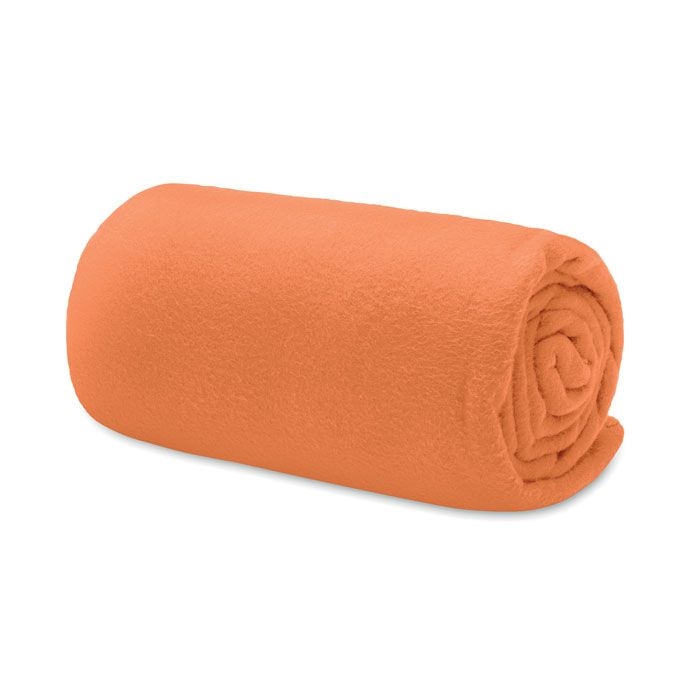 MO9935-10Musala Rpet RPET Fleece-Reisedecke_ orange