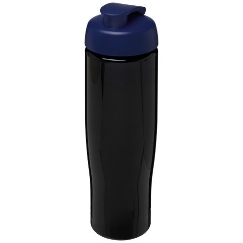PF210040-14H2O Active® Tempo 700 ml Sportflasche mit Klappdeckel_ schwarz_blau