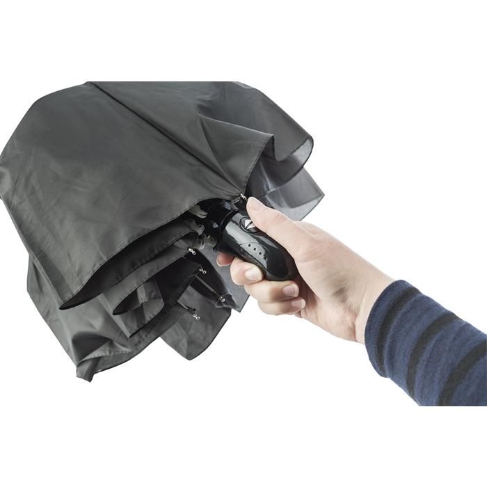 GI8891-01Regenschirm aus Pongee-Seide Conrad_ schwarz