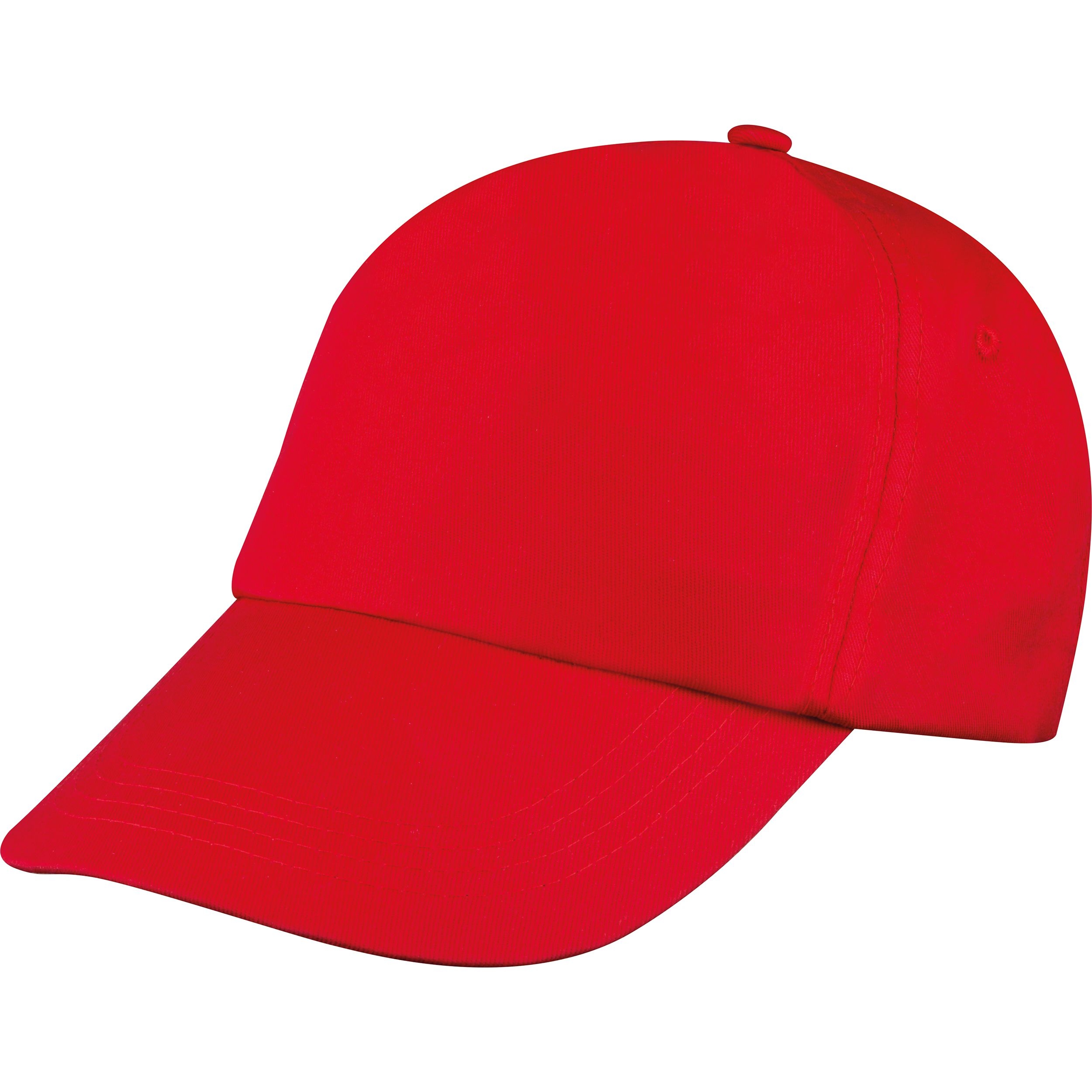 MA52466-055 Panel Baumwoll-Baseball-Cap MEGAN_ rot