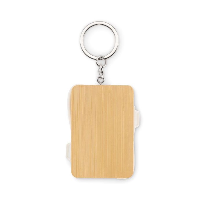 MO2422-40Bupow Schluesselring mit Ladekabel_ holz