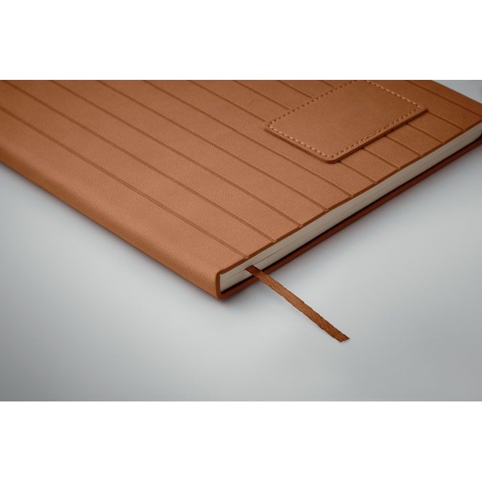 MO2663-01Tintray DIN A5 Smokey Notizbuch PU_ braun