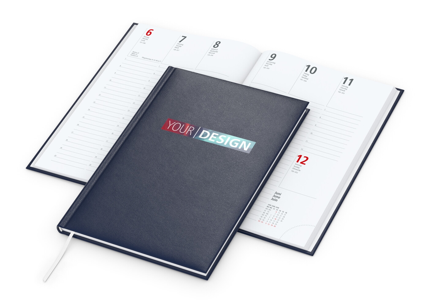 GE0068-DUWochenkalender Prestige_ dunkelblau
