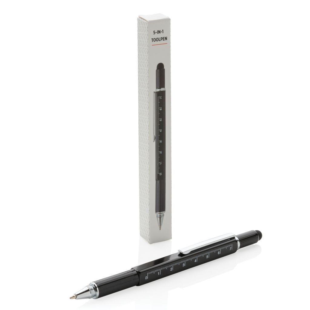 XDP221.55-15-in-1 Aluminium Tool-Stift_ schwarz