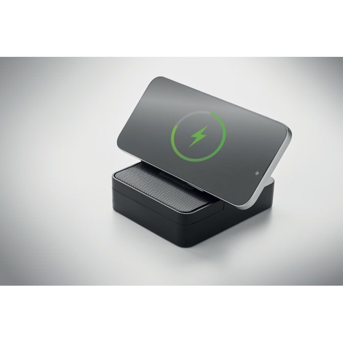 MO3189-03Chargebeat Ladestation mit Lautsprecher_ schwarz