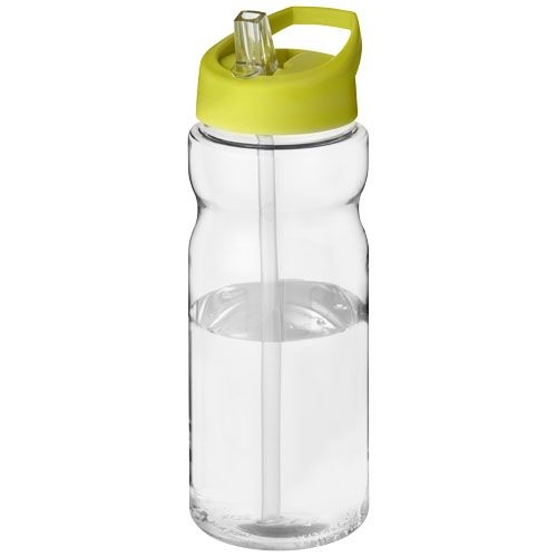 PF210049-19H2O Active® Base 650 ml Sportflasche mit Ausgussdeckel_ transparent_limone
