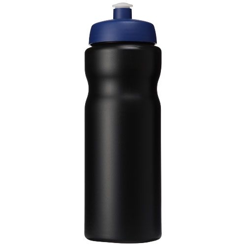 PF220201-9Baseline® Plus 650 ml Sportflasche_ blau_schwarz
