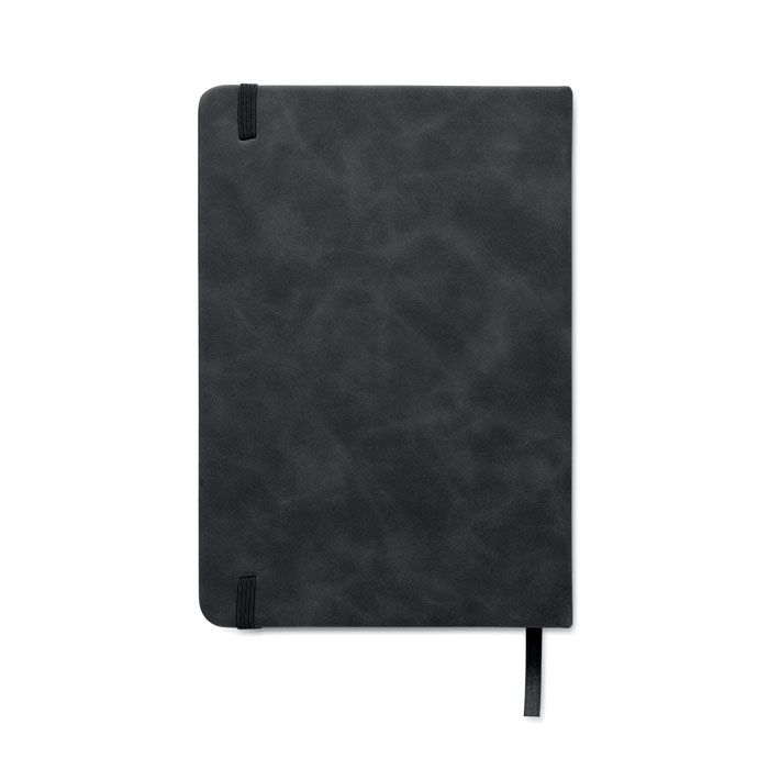 MO2664-03Tint DIN A5 Smokey Notizbuch PU_ schwarz