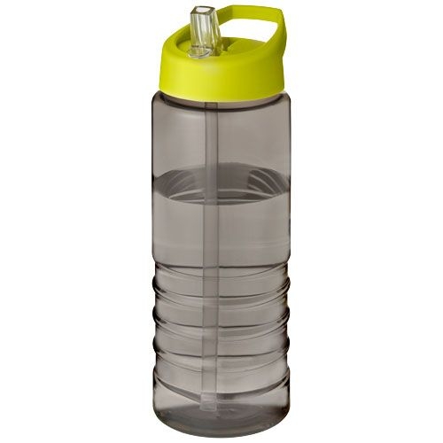 PF210482-10H2O Active® Eco Treble 750 ml Sportflasche mit Stuelpdeckel _ kohle_limone