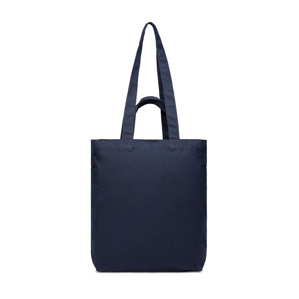 XDV76205-25VINGA Hilo AWARE™ Tasche mit Reissverschluss aus rec. Canvas_ navy blau