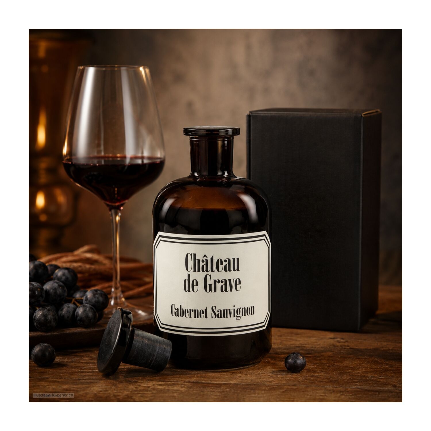RP1468Das Praesent_ Apothekerflasche