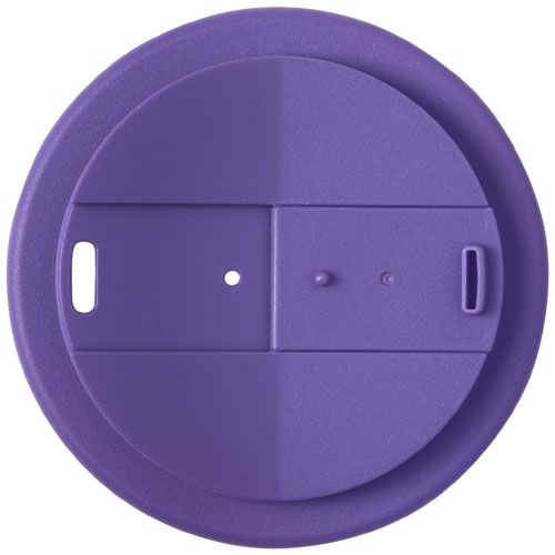 PF210421-11Americano® Grande 350 ml Isolierbecher mit auslaufsicherem Schraubverschluss_ weiss_lila