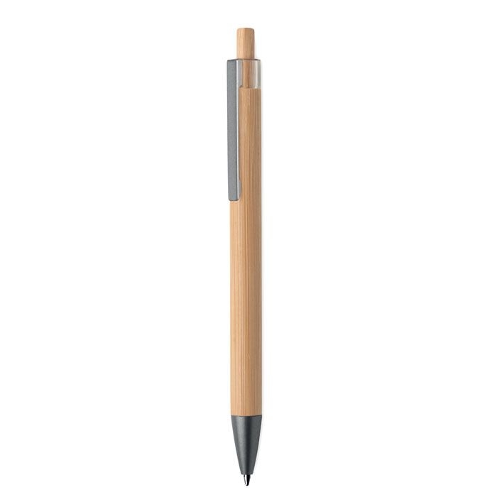 MO2595-40Itea Druckkugelschreiber mit Bambus_ holz