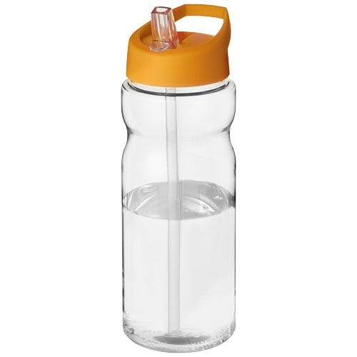 PF210049-20H2O Active® Base 650 ml Sportflasche mit Ausgussdeckel_ transparent_orange