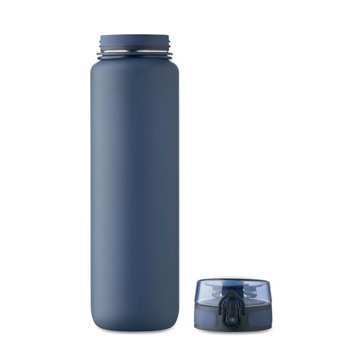 MO2672-85Isforden Mark Sport-Trinkflasche RPET 1L_ marineblau