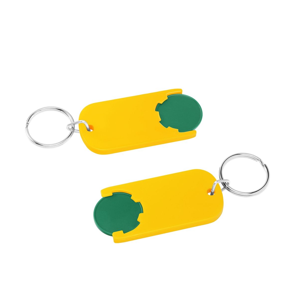 HE7439-2-4Chiphalter mit 1€-Chip _Alpha_ gruen_ gelb