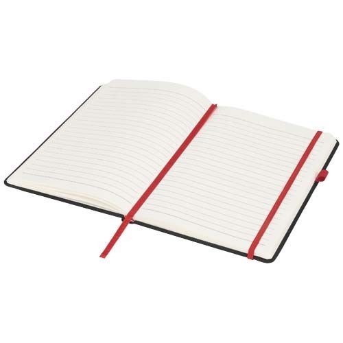 PF210208-3Noir A5 Notizbuch_ schwarz_rot
