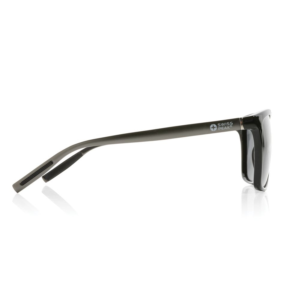 XDP453.98-1Swiss Peak polarisierte Sonnenbrille aus RCS Kunststoff_ schwarz