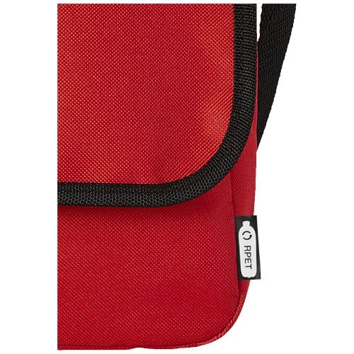 PF120622-4Retrend RPET Schultertasche 6L_ rot