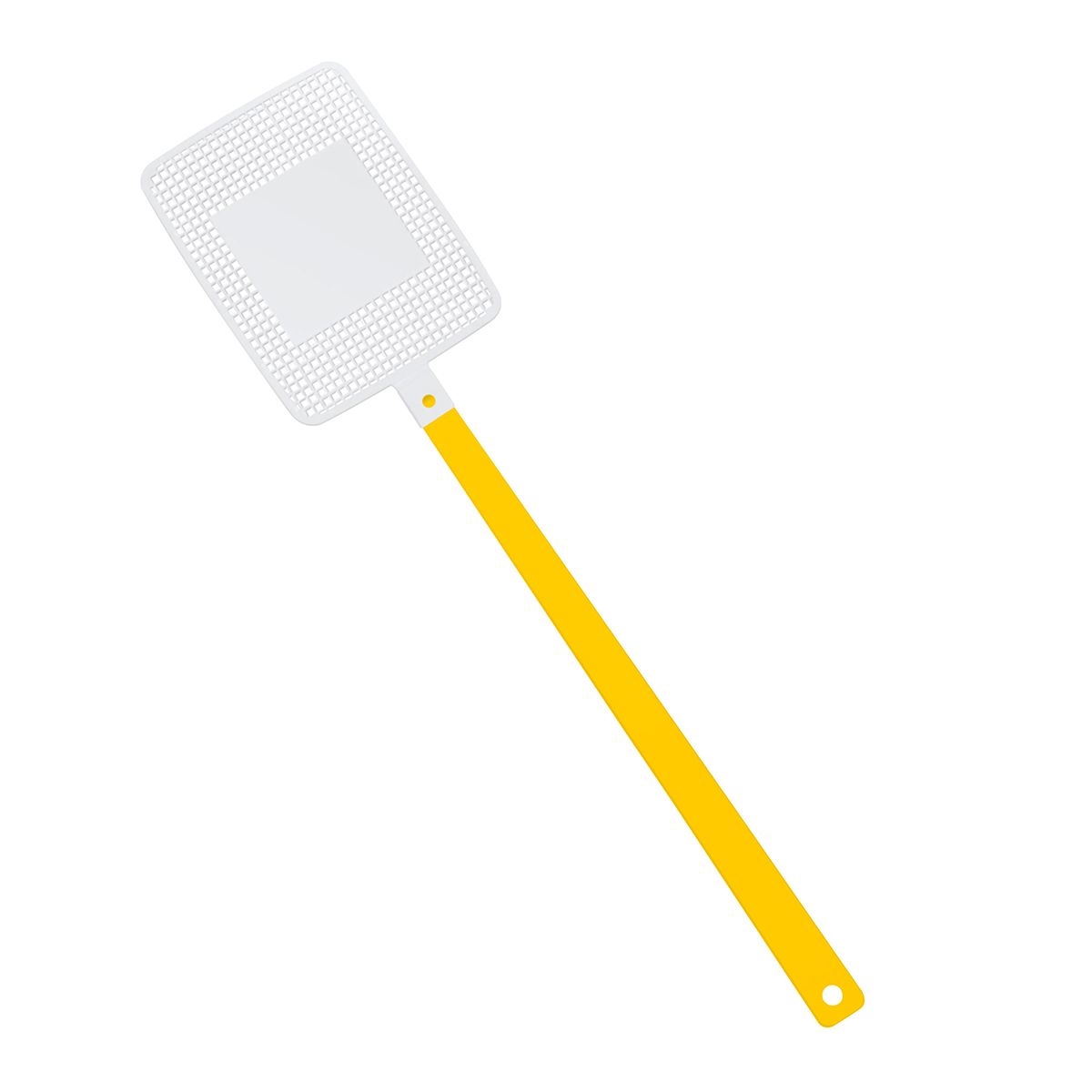 HE7806-4-0Fliegenklatsche _Rechteck_ gelb_ weiss