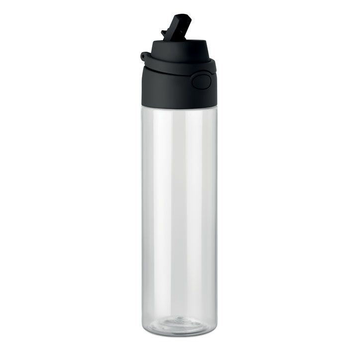 MO2990-03Toien Klar Trinkflasche RPET 700ml_ schwarz