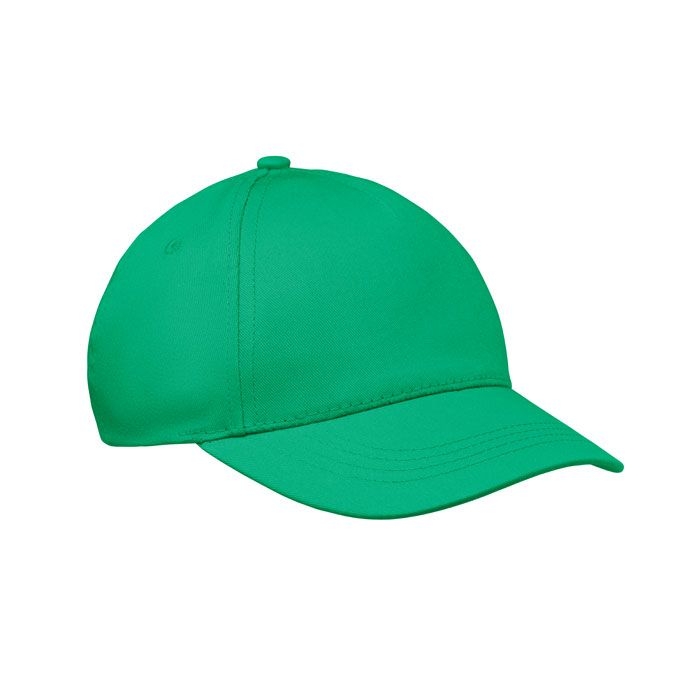 MO2346-09Buzz Kids 5-Panel-Baseball-Cap Kinder_ gruen