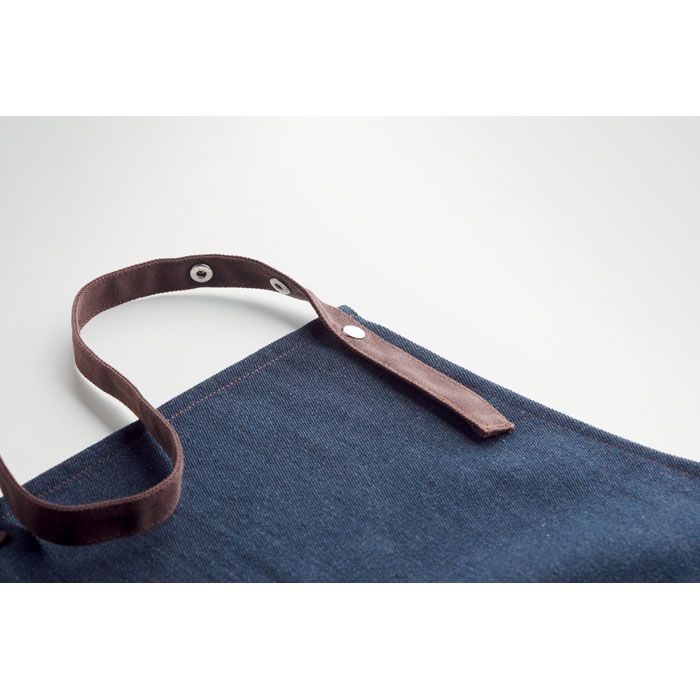 MO6264-04Denipur Kuechenschuerze Denim 240 g_m²_ blau