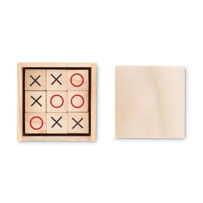 MO9493-40Tic Tac Toe Tic-Tac-Toe Spiel_ holz