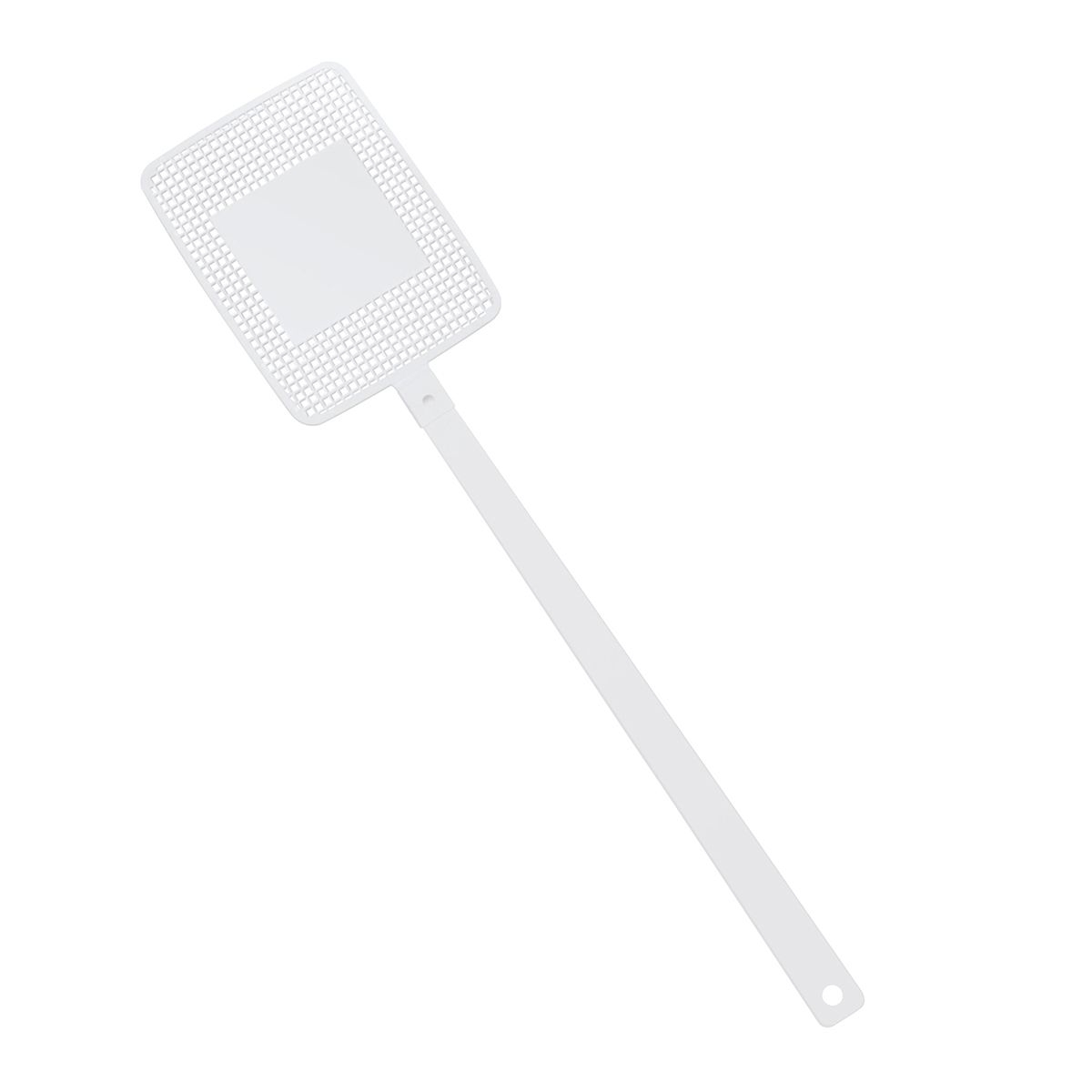 HE7806-0-0Fliegenklatsche _Rechteck_ weiss_ weiss