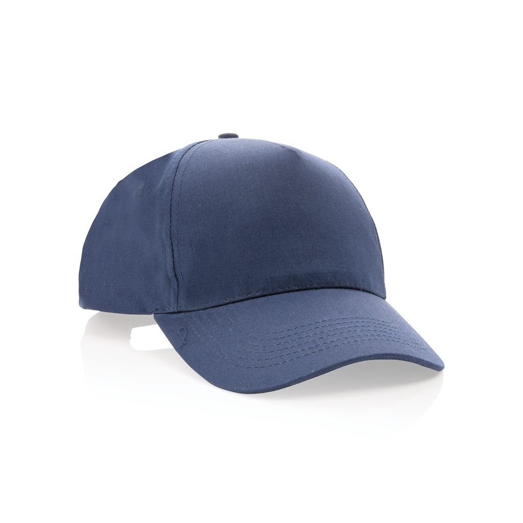 XDP453.33-9Impact 5 Panel Kappe aus 190gr rCotton mit AWARE™ Tracer_ navy blau