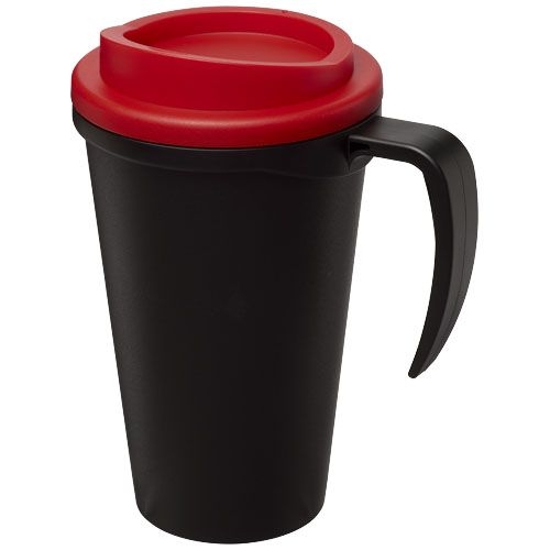 PF210004-16Americano® Grande 350 ml Isolierbecher_ schwarz_rot