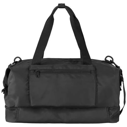 PF120763-3Trip Aware™ recycelte Reisetasche 42L_ schwarz