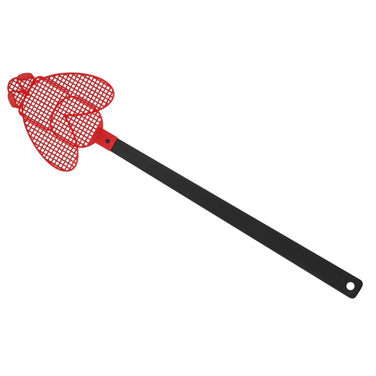 HE7153-6-1Fliegenklatsche _Brummi_ schwarz_ rot