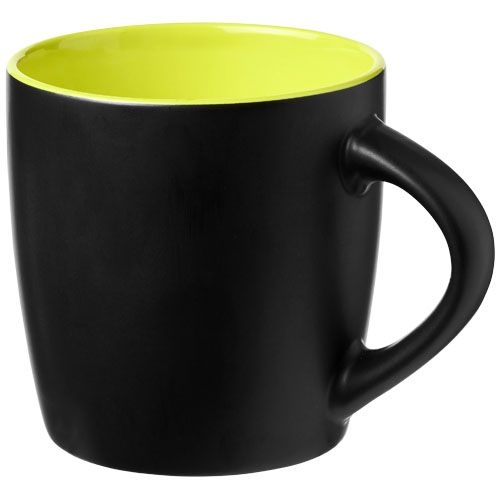 PF100476-5Riviera 340 ml Keramikbecher_ schwarz_limone