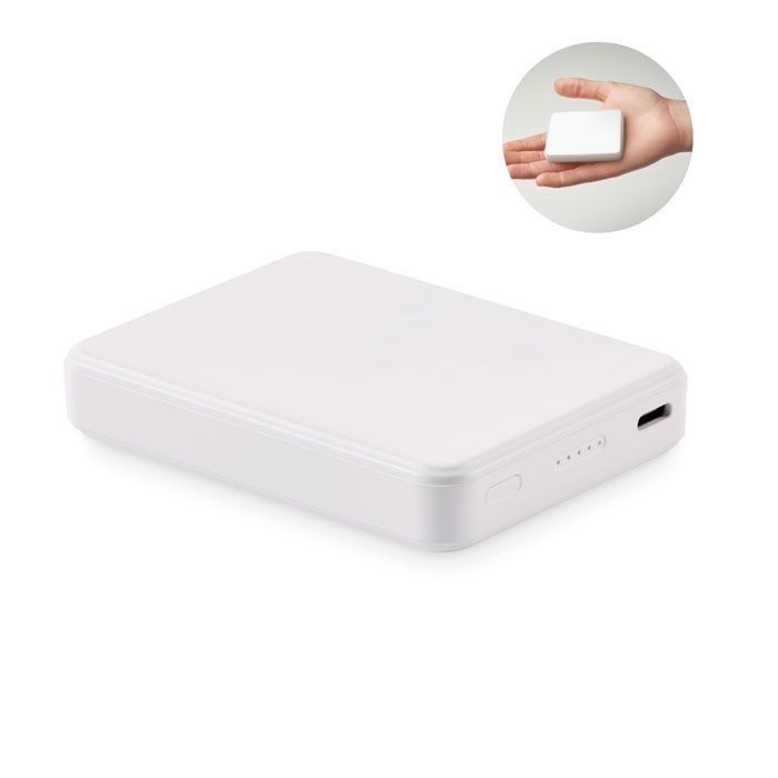 MO2602-06Kleinpow Powerbank 5000 mAh_ weiss